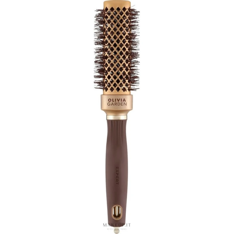 Olivia Garden Expert Straight Wavy Rund Børste 30 mm