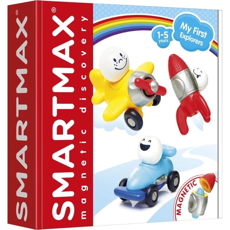 SmartMax My First Explorers - Magnetisk byggesæt, 16 dele