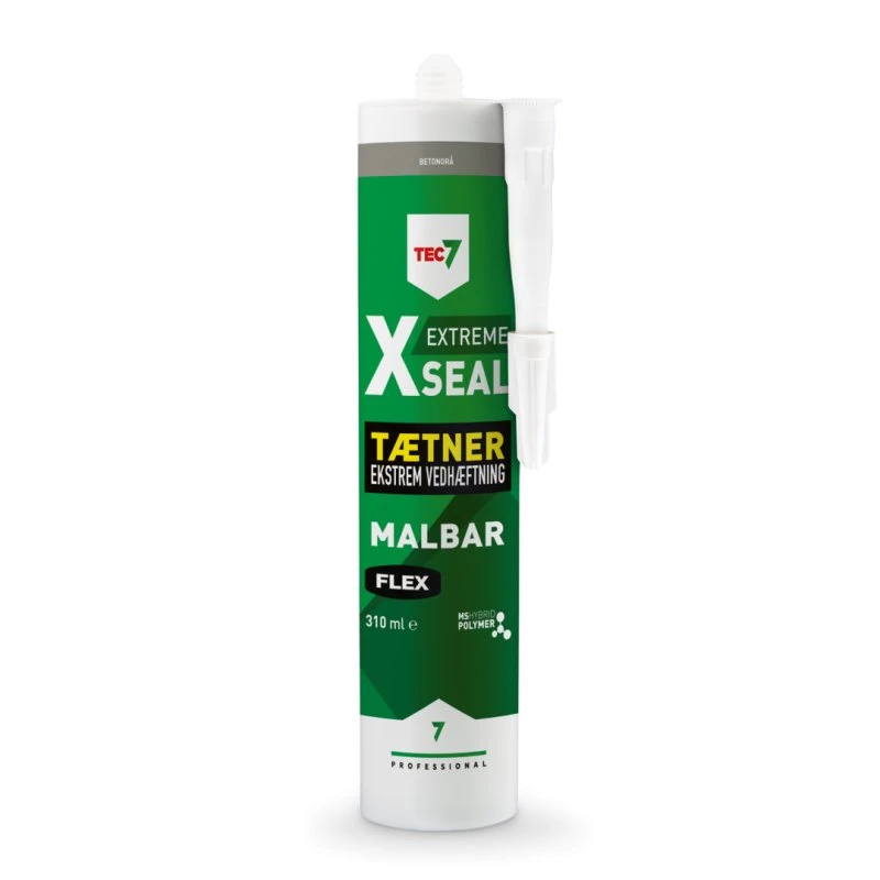 Tec7 X-Seal Fugemasse 310 ml - Betongrå