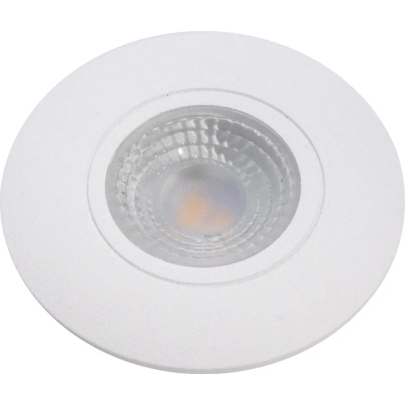 Daxtor Furniture DL 16 LED møbelspot, hvid, 3000K, Ø69 mm