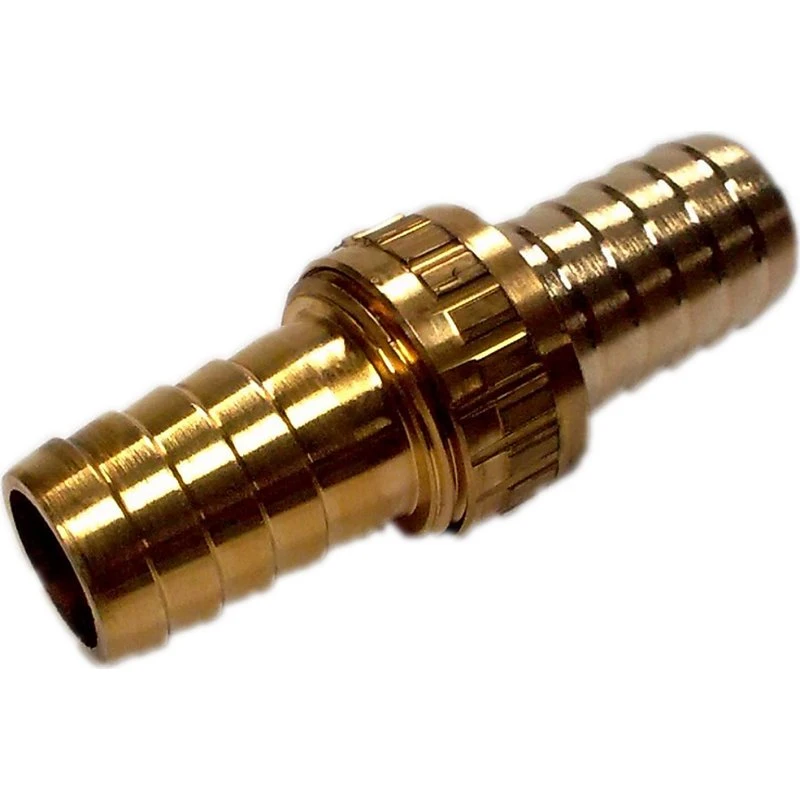 3/4" Dobbelt slangeforskruning i messing