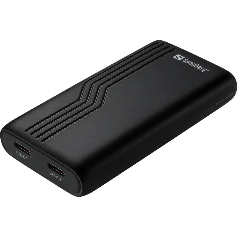 Sandberg 4in1 TravelCharger 65W Black