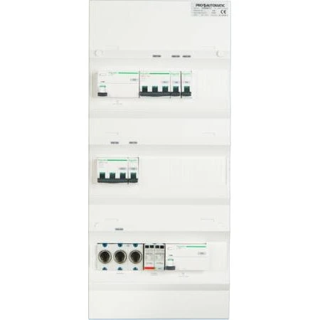 Schneider Gr. tavle D02 RCD 2K16 3L13 OSB med Acti9 komponenter