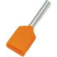 Nelco Terminalrør orange 2x4/12 - 100 stk