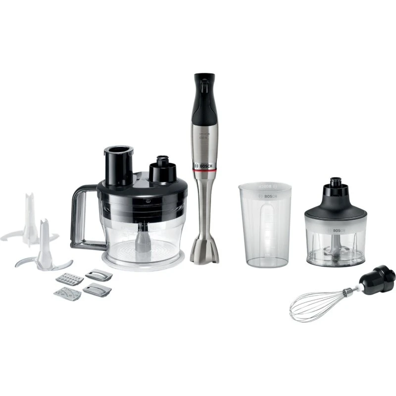 Bosch Serie 6 ErgoMaster MSM6M871 Stavblender, 1200W, Rustfrit stål
