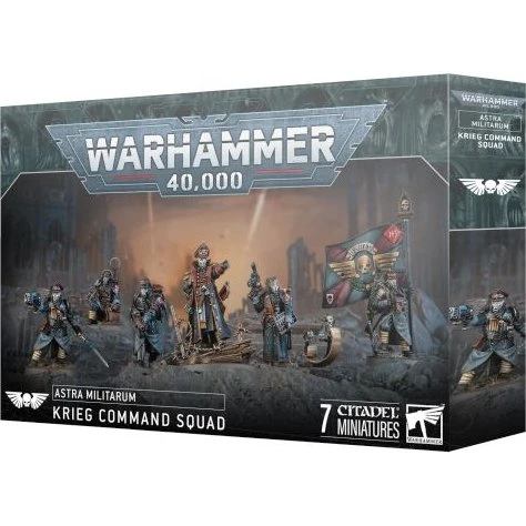Games Workshop Astra Militarum Krieg Command Squad