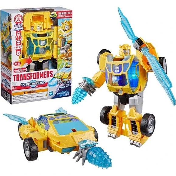 Transformers Cyberworld Bumblebee Power Spark Actionfigur