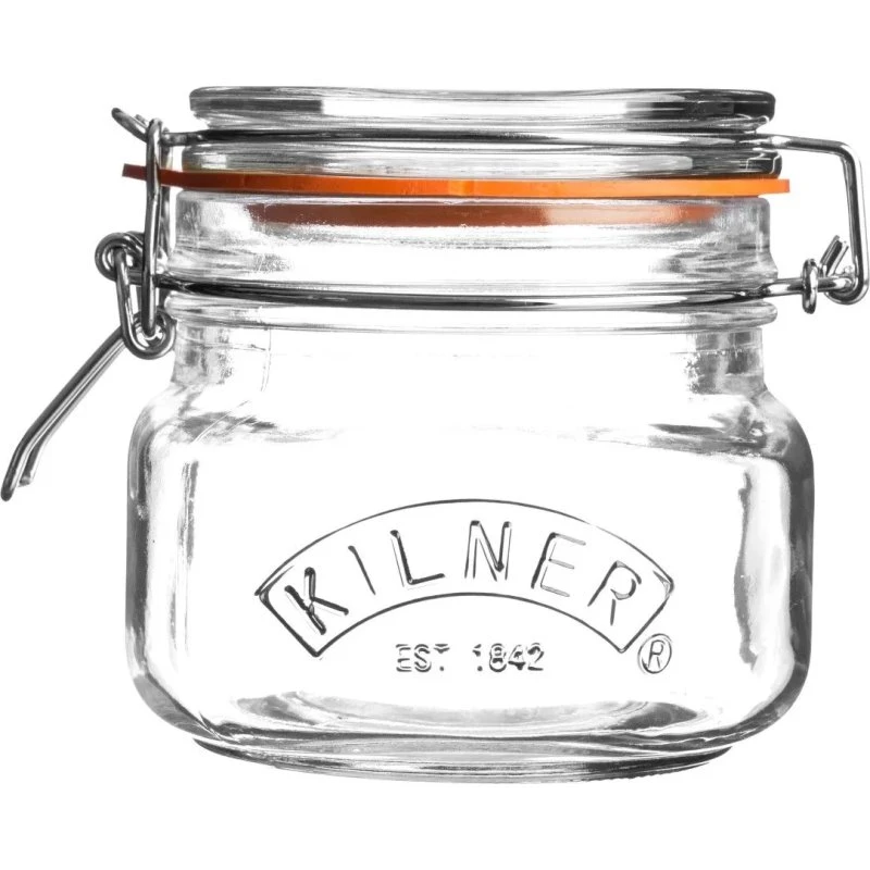 Kilner Henkogningsglas med Bøjle, 0,5L, Klar