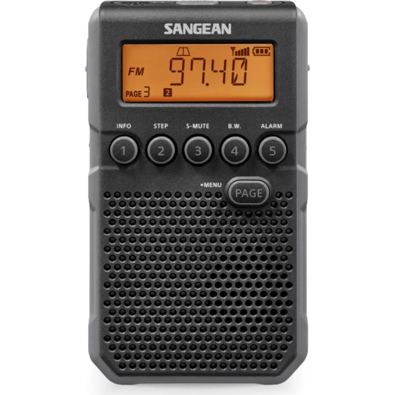 Sangean DT-800 Radio med DAB+ og Bluetooth - Sort
