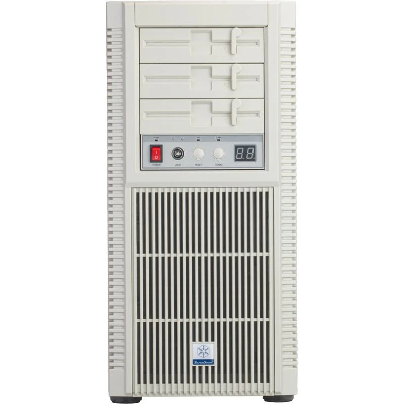 SilverStone FLP02 Tower SSI CEB Kabinet - Beige