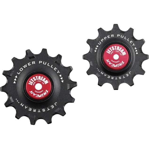 Tripeak Keramiske Pulleyhjul 12T/14T til SRAM AXS Road, Sort