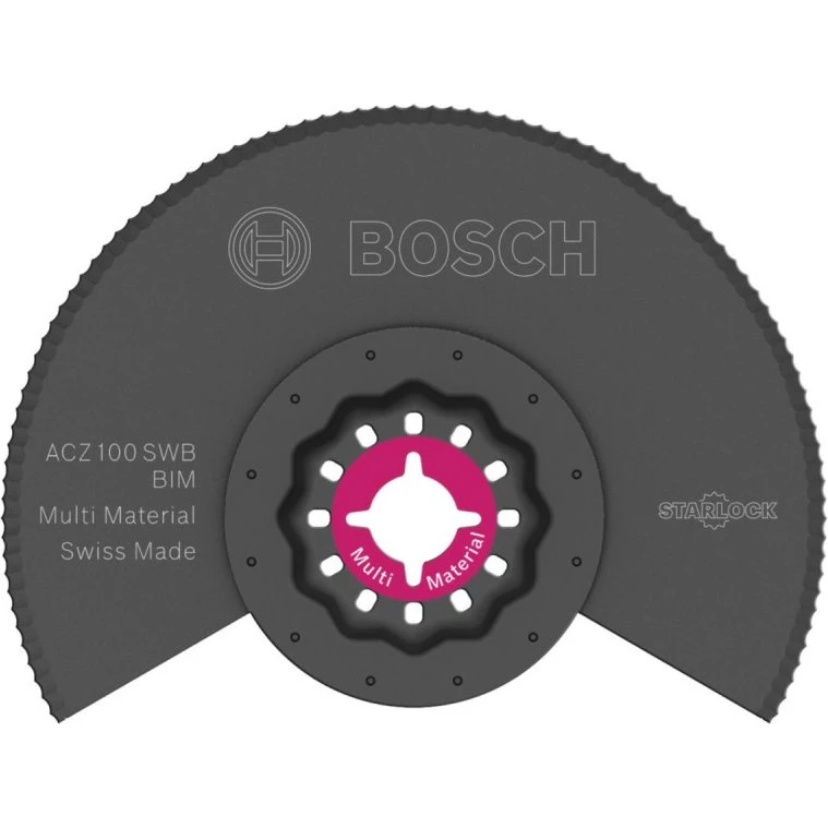 Bosch ACZ 100 SWB Segmentkniv 100mm Rund - Starlock