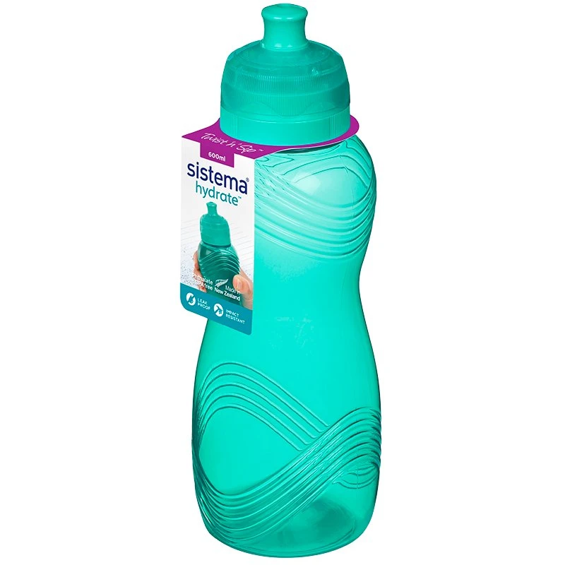 Sistema Drikkedunk Wave 600 ml – assorterede farver