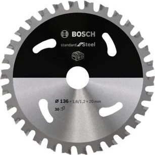 Bosch Rundsavklinge 136 mm til metal - 30 tænder