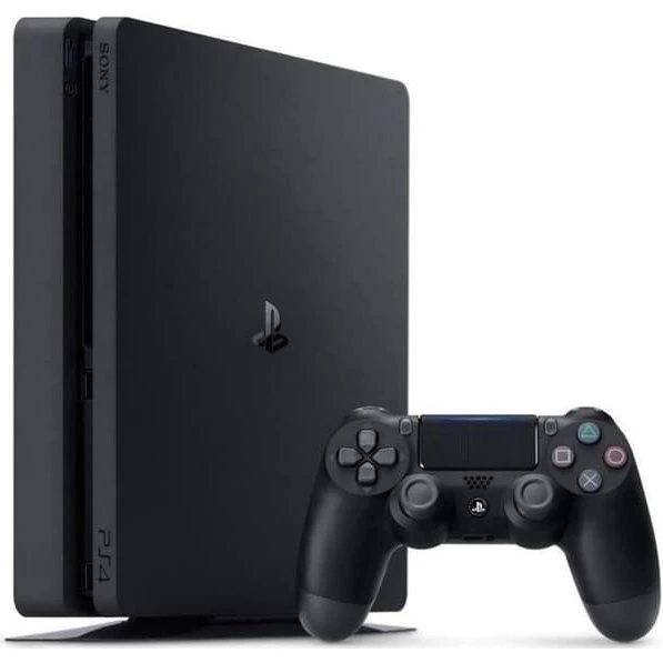 Sony PlayStation 4 500 GB + Controller - Sort (Renoveret)