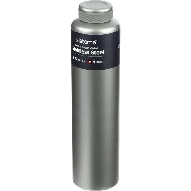 Sistema Hydrate Stainless Steel termoflaske 600 ml (flere farver)