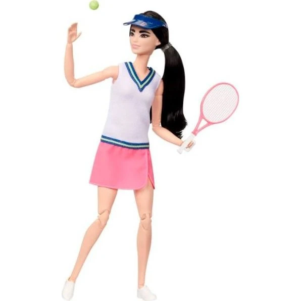Mattel Barbie Made to Move Tennisdukke