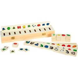 Small Foot Sorteringskasse - Former & Farver, 55 dele