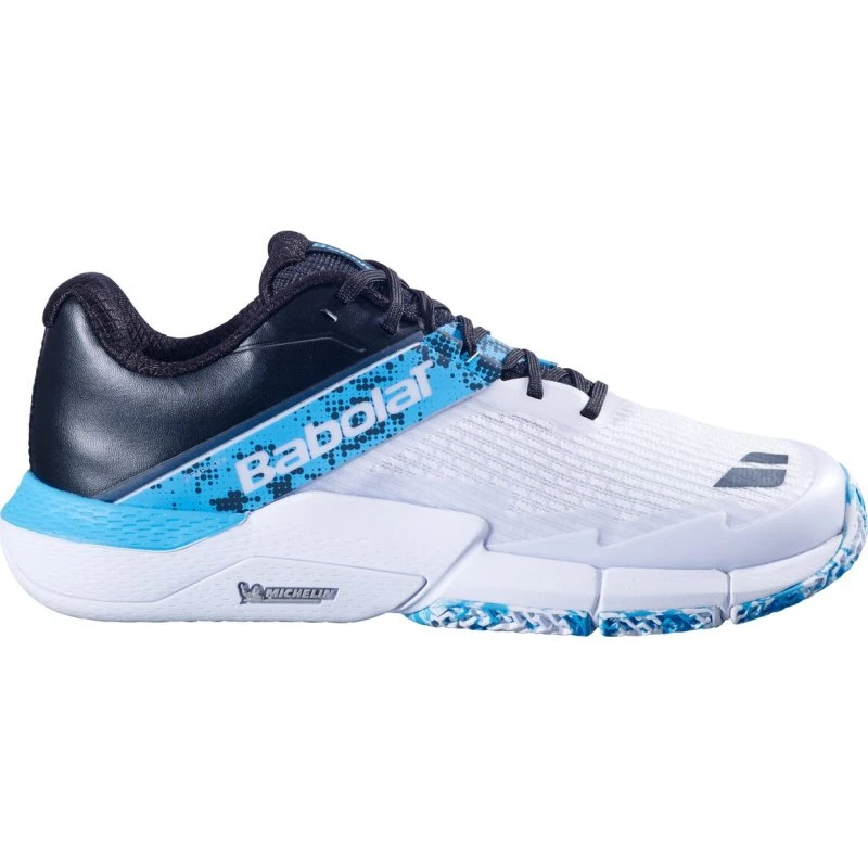 Babolat Movea 2 Padelsko - White/Cyan Blue - 46