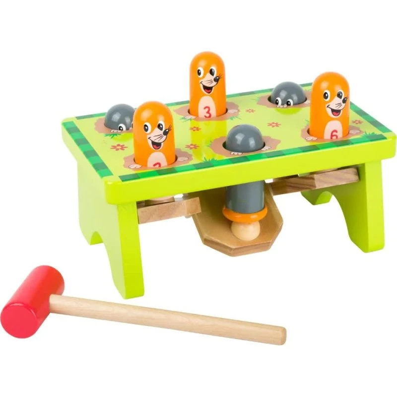 Small Foot Muldvarpe Hammerbræt i FSC-træ - 18+ mdr