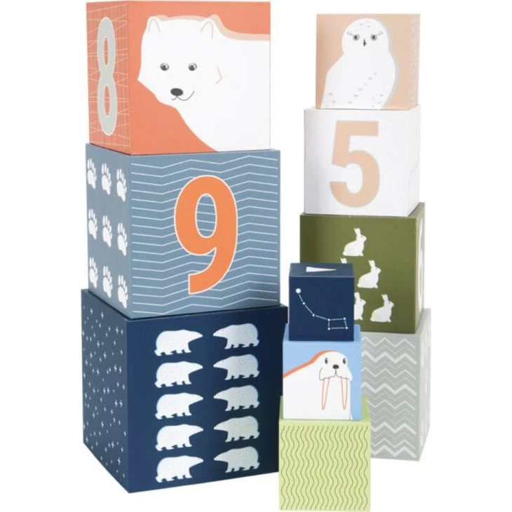 Small Foot Arctic Stableklodser 10 stk, FSC