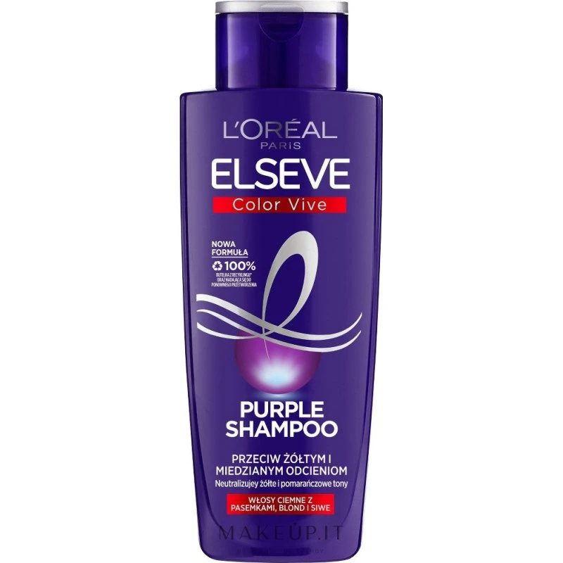L'Oréal Paris Elvive Color-Vive Purple Anti-gul Shampoo 200 ml