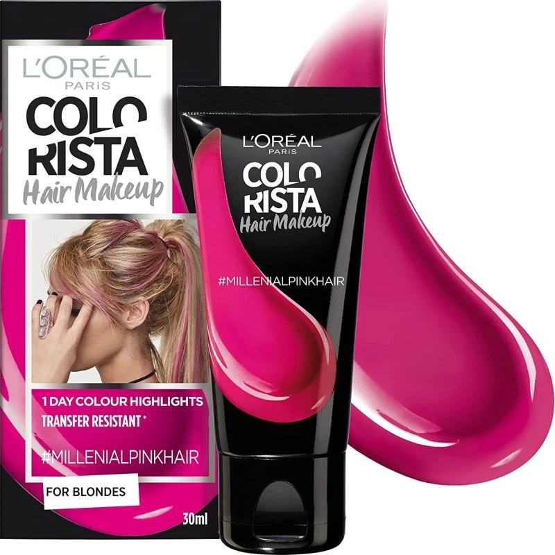 L'Oreal Paris Colorista Makeup Semi-permanent Hårfarve #millenialpink 30ml