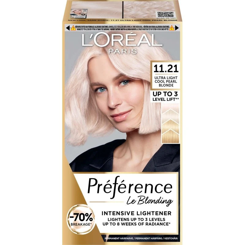 L'Oréal Paris Préférence 11,21 Ultra Light Crystal Hårfarve