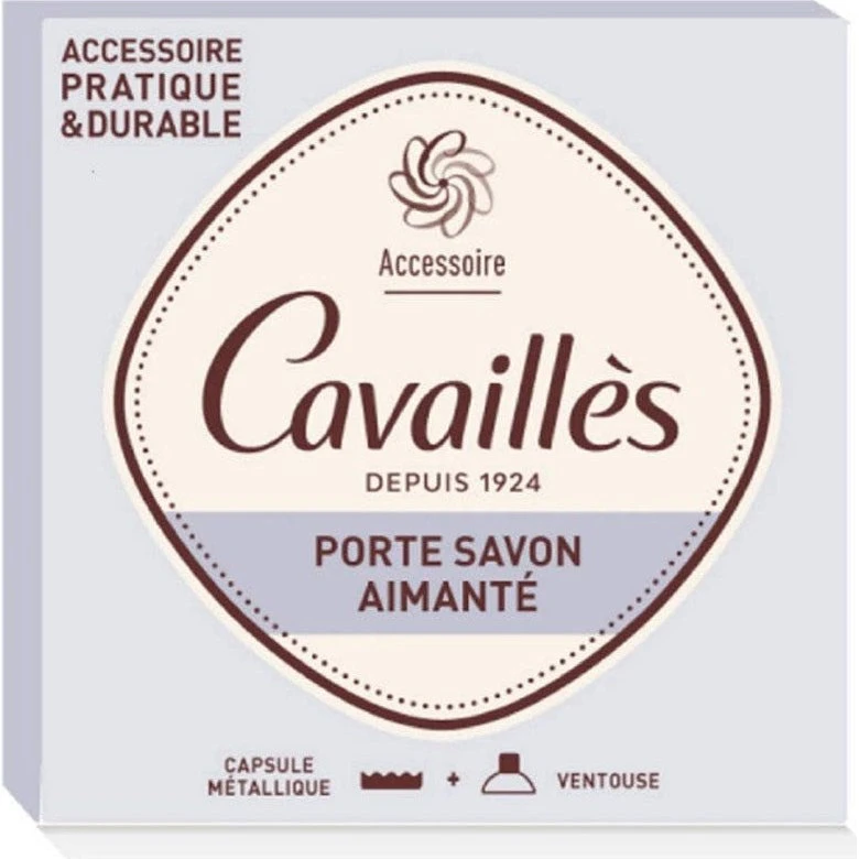 Cavaillès magnetisk sæbeskål med sugekop