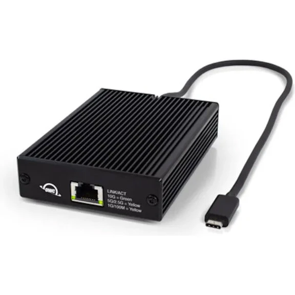 OWC Thunderbolt 3 til 10GbE RJ45-adapter