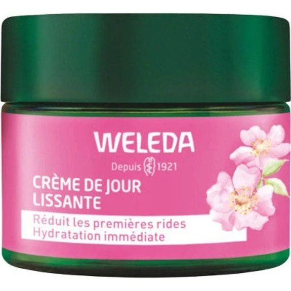 Weleda Økologisk Hyben- og Hvid Te-udjævnende Dagcreme 40 ml