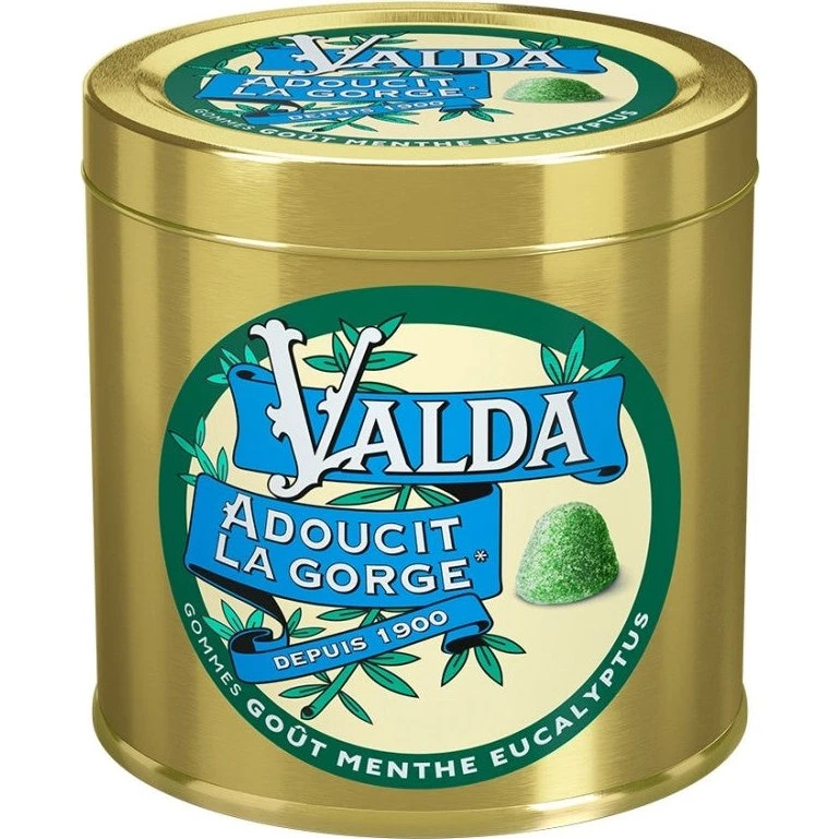 Valda Gomme Mint Eucalyptus sugetabletter 140g