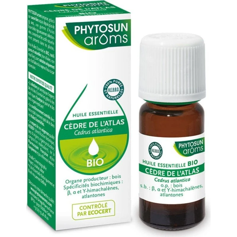 Phytosun Aroms Økologisk Atlas Ceder Æterisk Olie 5 ml