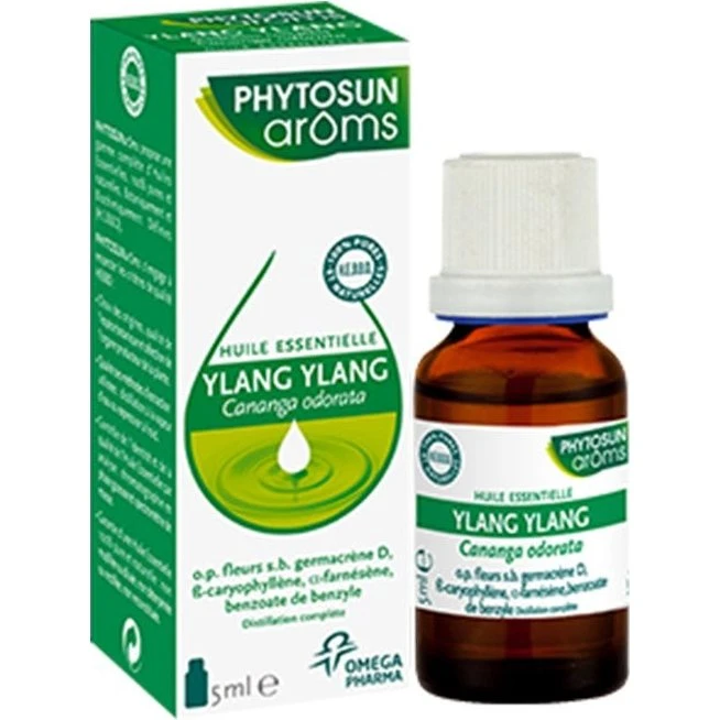 Phytosun Aroms Økologisk Ylang Ylang Æterisk Olie, 5ml