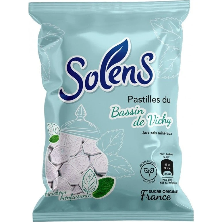 Solens bækkenpuder Vichy 110 g