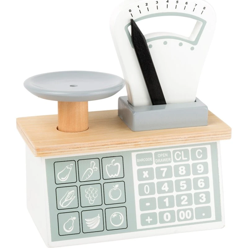 Small Foot 11201 Trævægt til legebutik, 3+ år