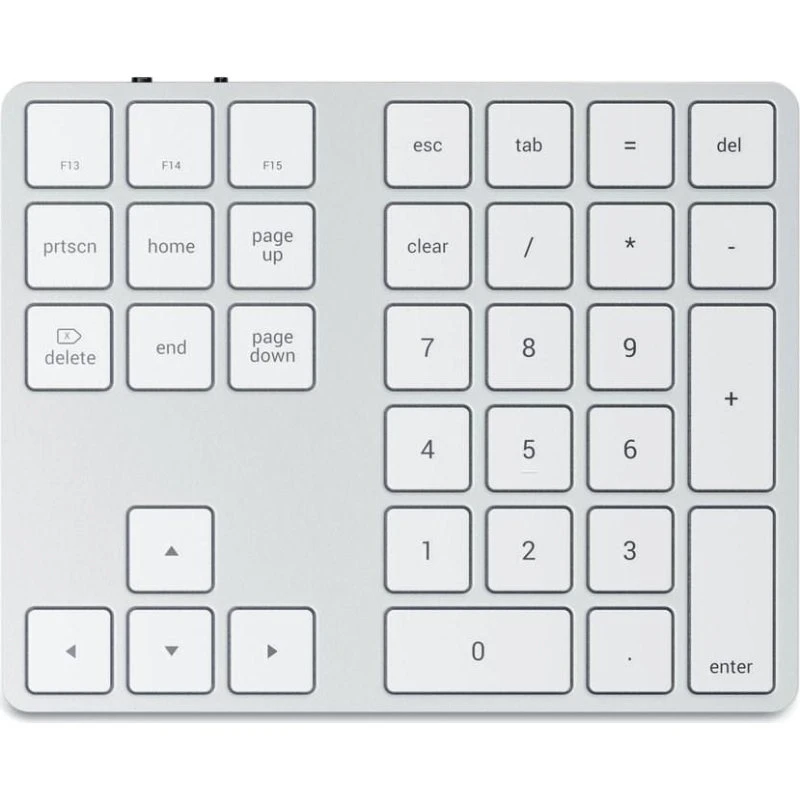 Satechi Wireless Extended Keypad - Sølv