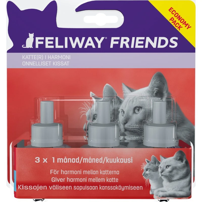 Feliway Friends Refill 3-pak, 3 x 48 ml