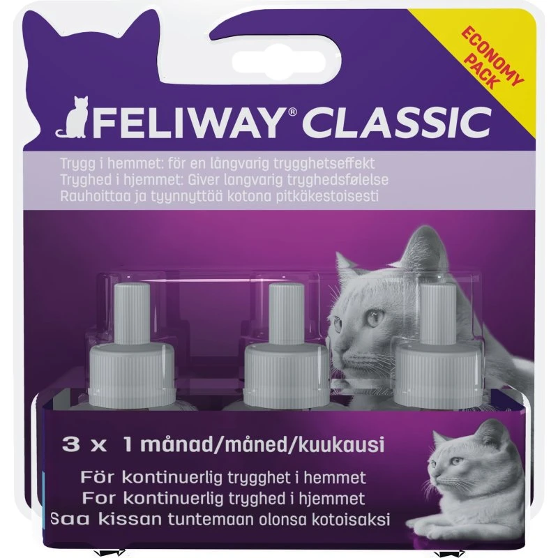 Feliway Classic Refill 3-pak, 3 x 48 ml