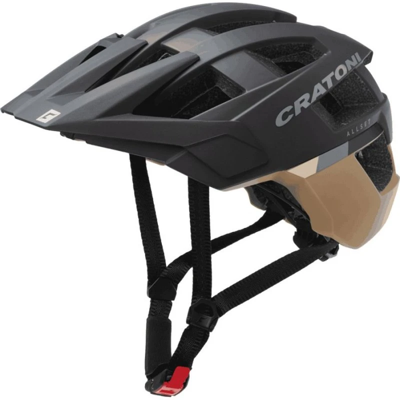 Cratoni AllSet Cykelhjelm - Dark Sand Matt - Str. S-M