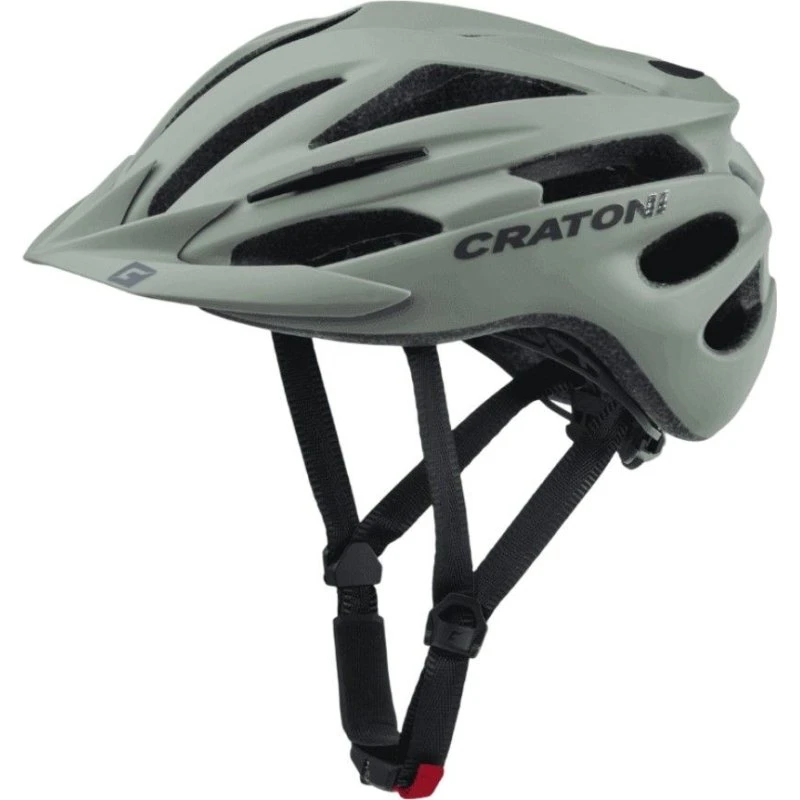 Cratoni Pacer Cykelhjelm - Mat Grøn - Str. S-M (54-58 cm)