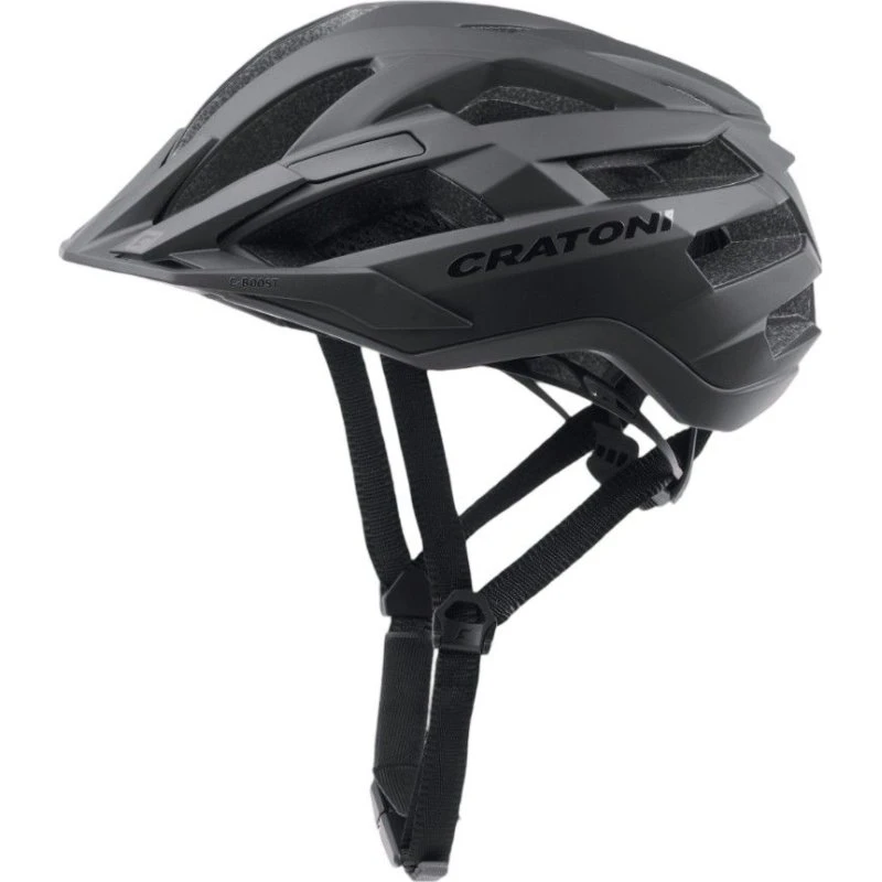 Cratoni C-Boost Cykelhjelm - Mat Sort - Str. S-M (54-58 cm)