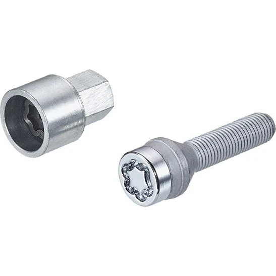McGard 27288SU Låseboltsæt 4 stk. M14 x 1,5 Kugle - Krom