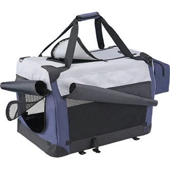 Rejsekasse Traveller Plus XL - Stofbur til hund og kat