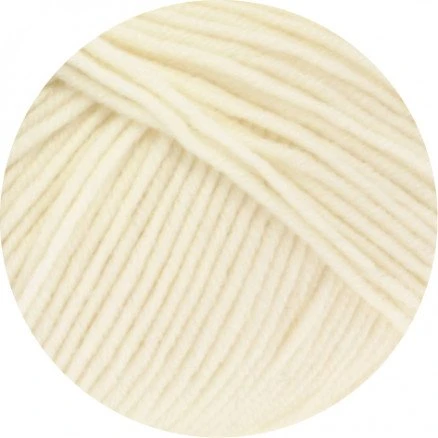 Lana Grossa Cool Wool Big 601 - 100% Ekstrafin Merinould