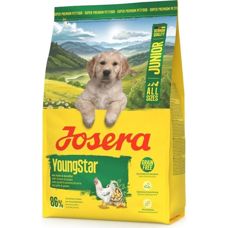 JOSERA YoungStar Tørfoder til Juniorhunde med Kylling - 3 kg