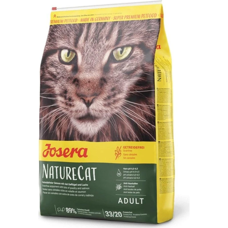 JOSERA NatureCat Fish Adult Tørfoder til katte - 10 kg