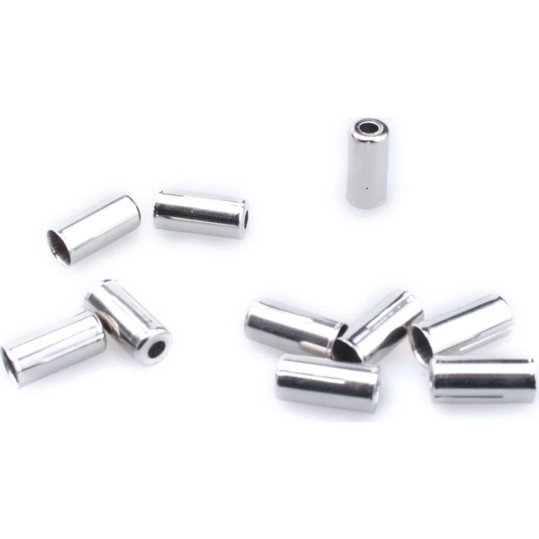 XLC Endestop Alu 5mm til udvendige kabler - 10 stk