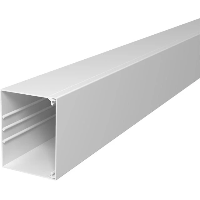 WDK Kabelkanal 100x130 mm, 8 m, Hvid RAL 9010