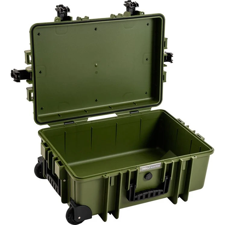 B&W 6700 Outdoor Flightcase - Mørkegrøn